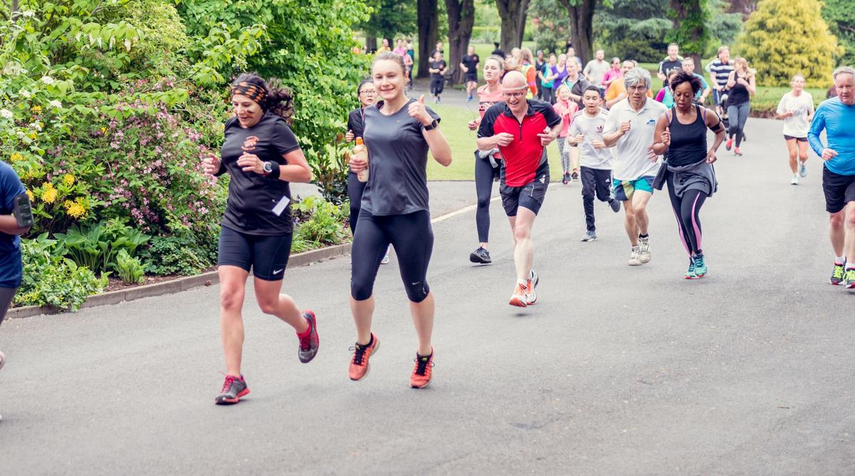 Parkrun runners