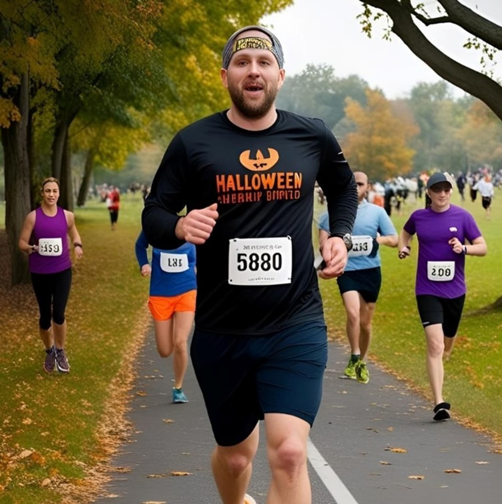 Haunted Hustle 5K / 10K / 1K Run event image