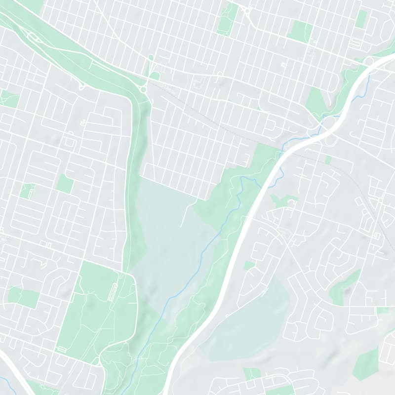 Whitehouse Rd & Greenhill Ave, Hamilton, ON, L8K 4T9, CA map image