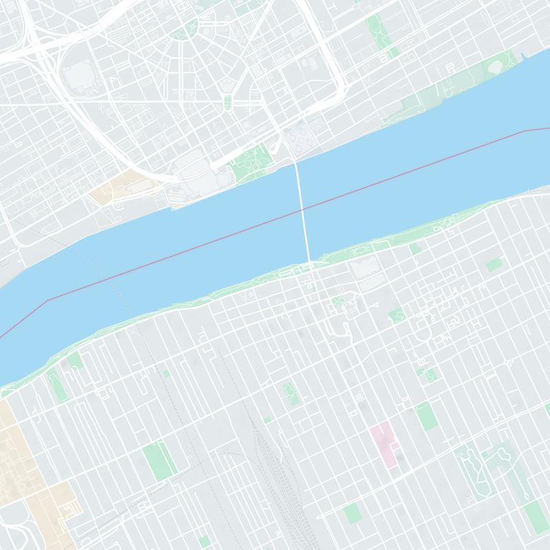 78 Riverside Dr W, Windsor, ON, N9A 0A3, CA map image