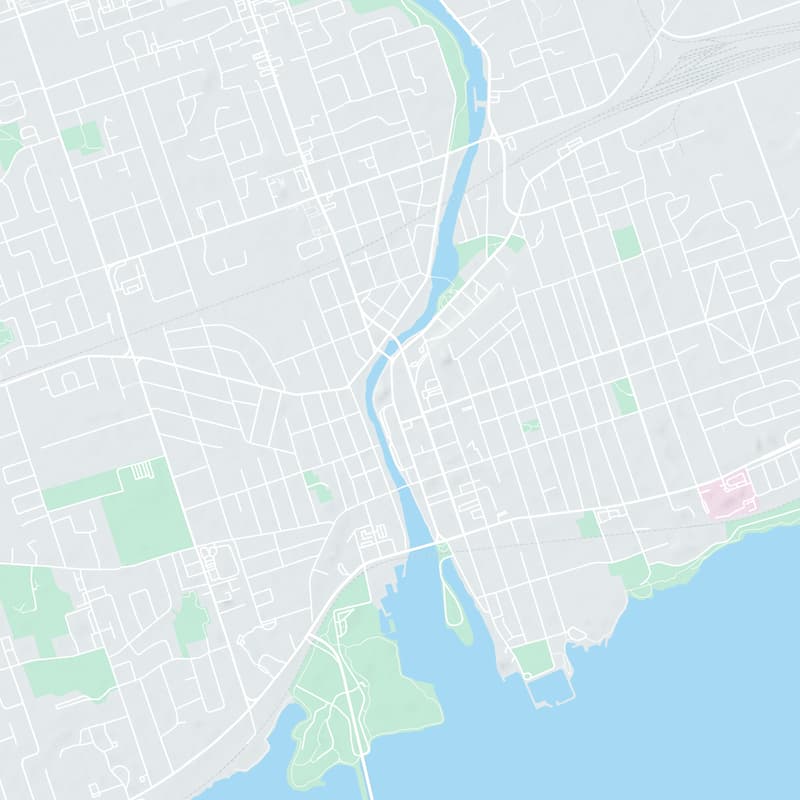 321 Front St, Belleville, ON, K8N 2Z9, CA map image