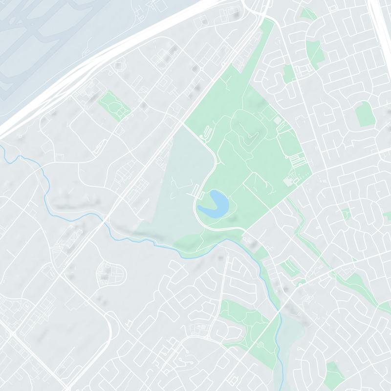 Parking Lot across 550 Centennial Park Boulevard, Etobicoke, Toronto, ON, M9C 5R5, CA map image