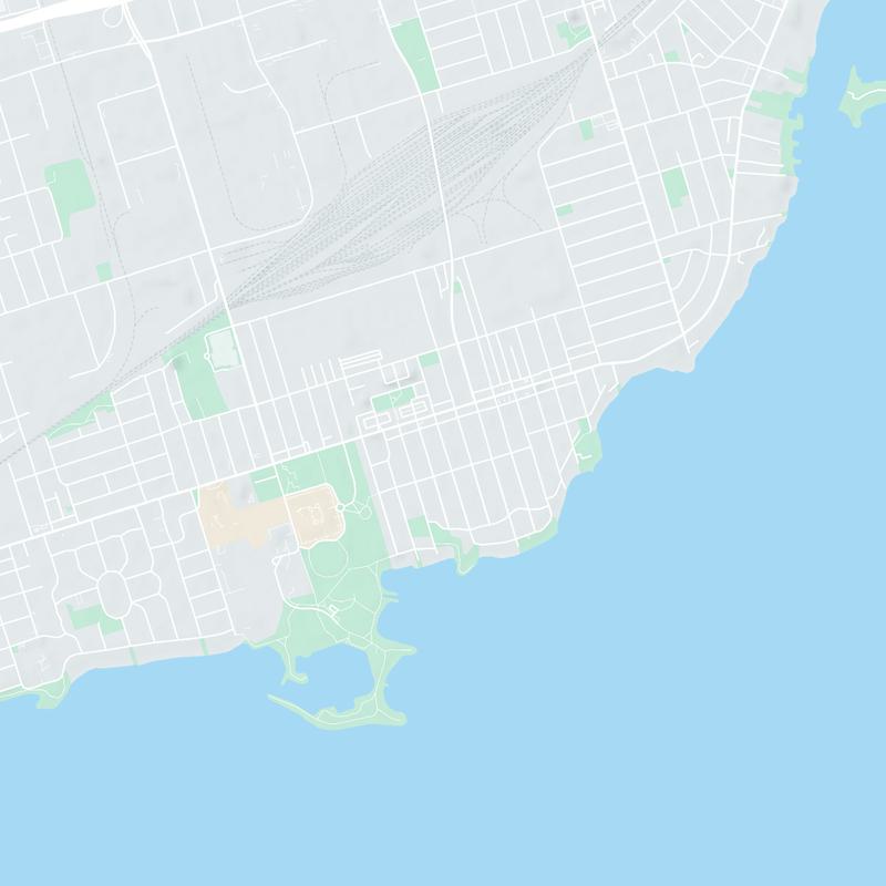 Toronto, Toronto, ON, A9A9A9, CA map image