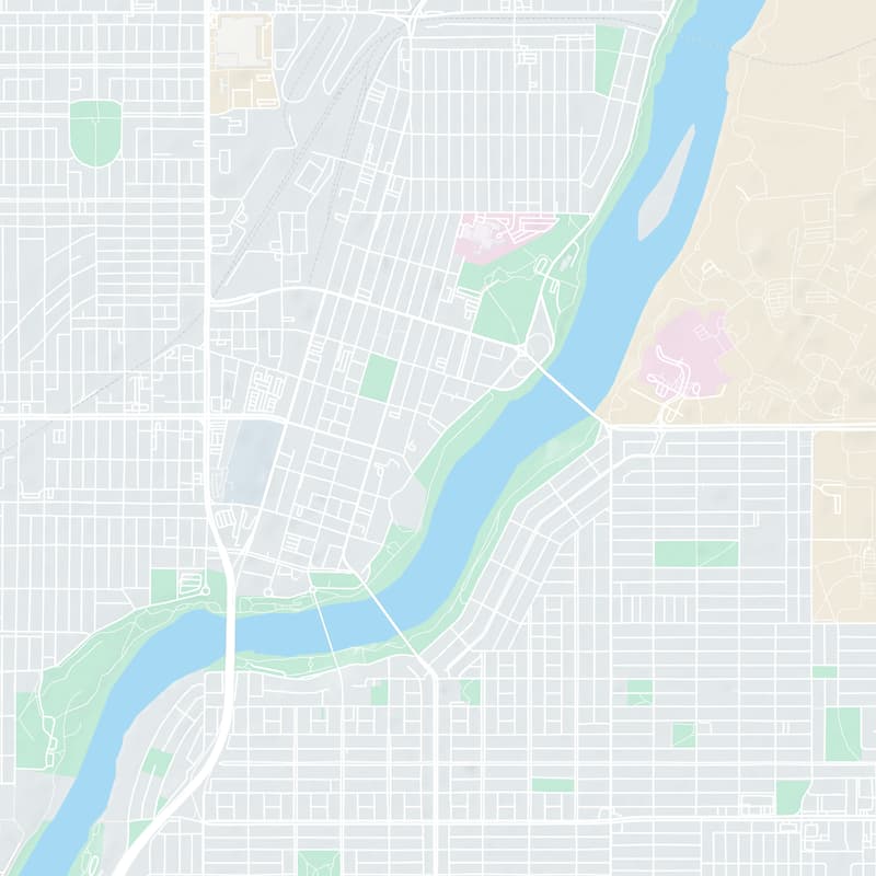 Spadina Crescent E, Saskatoon, SK, S7K 3H3, CA map image