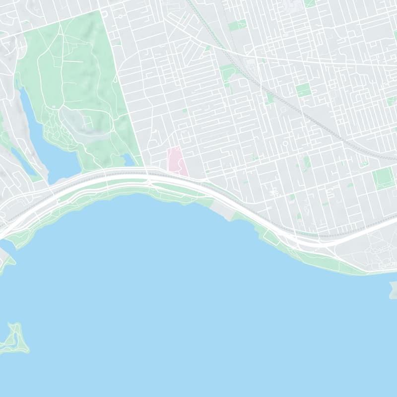 1575 Lake Shore Blvd W, Toronto, ON, M6K 3C1, CA map image