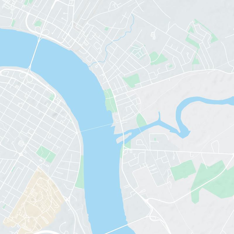 912 Union St, Fredericton, NB, E3A 5M5, CA map image